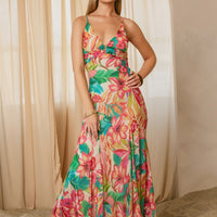 Hibiscus Maxi Dress