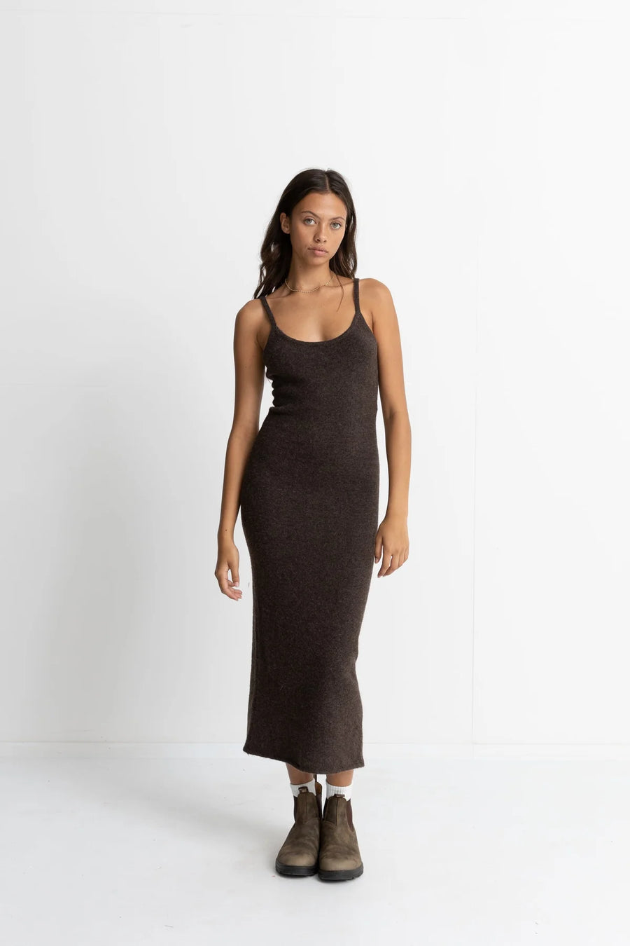 Knit Midi Dress