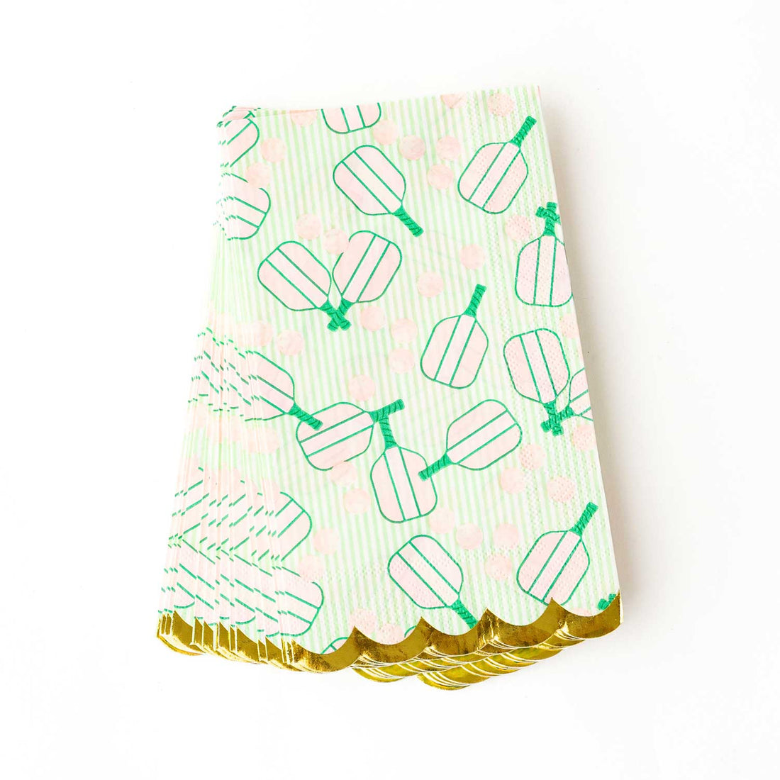 Pickleball Stripe Guest Towels