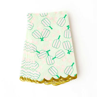 Pickleball Stripe Guest Towels