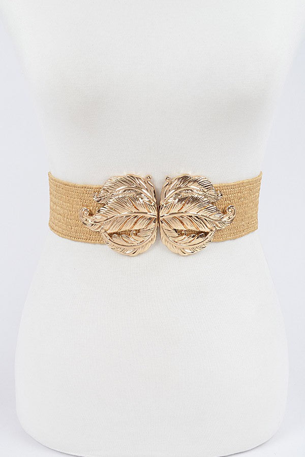 Leaf Stretch Straw Belt