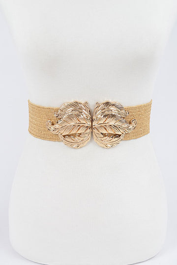 Leaf Stretch Straw Belt