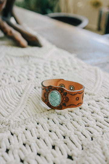 Camel Turquoise Cuff