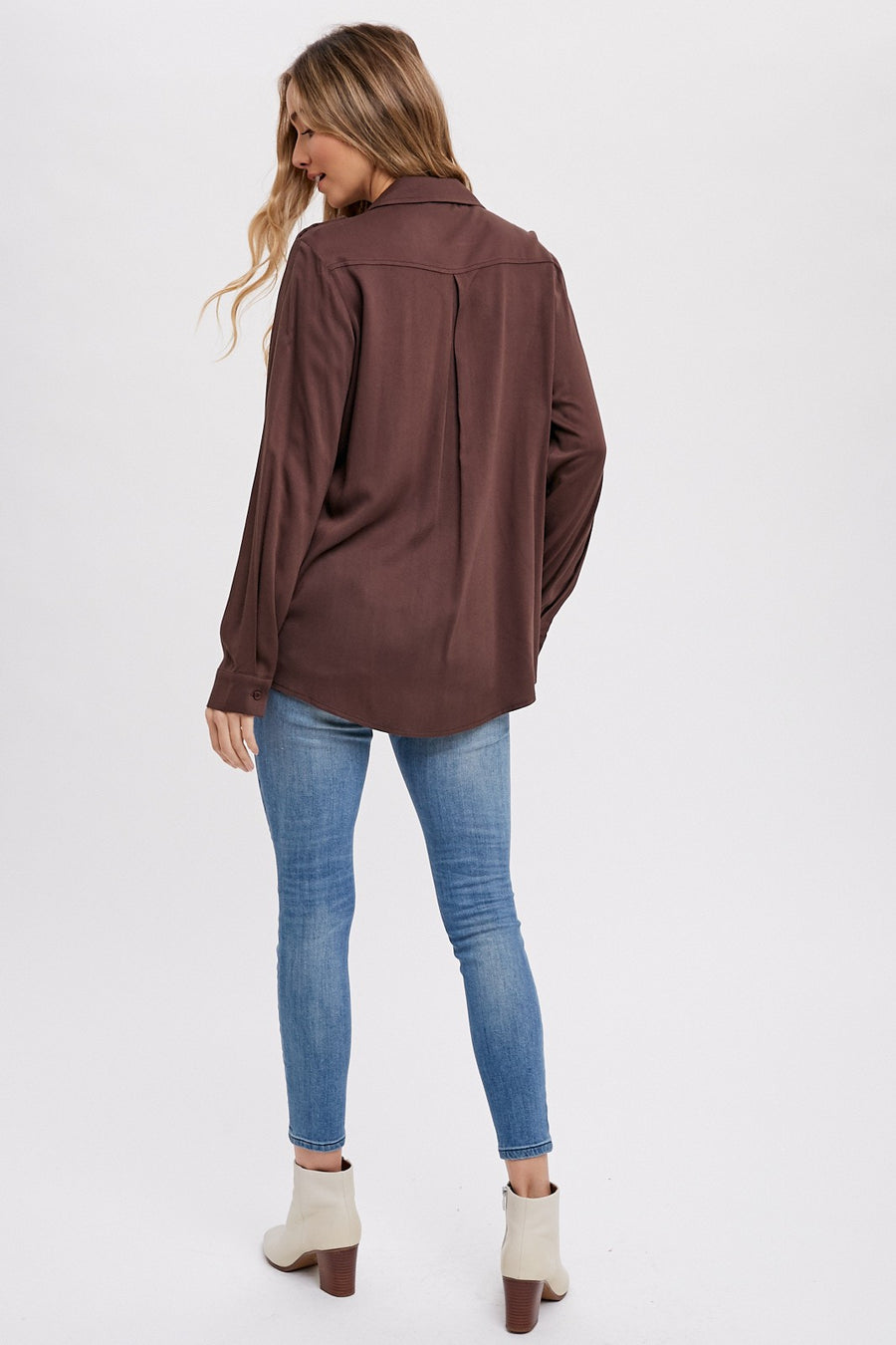 Studded Button Up Shirt