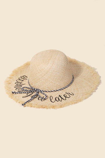 Later Sun Hat