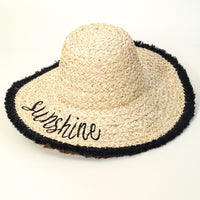 Sunshine Rafia Hat