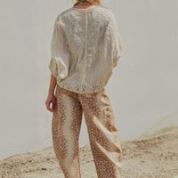 Golden Hour Crochet Kimono