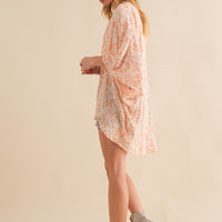 Geo Print Cardigan