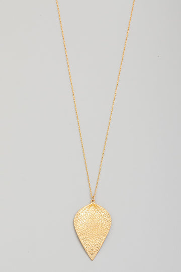 Gold Leaf Necklace