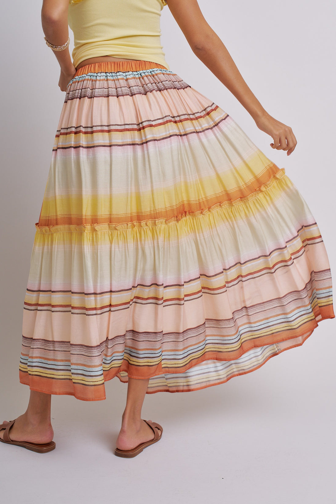 Sunset Breeze Maxi Skirt