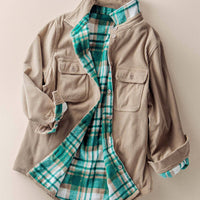 Corduroy Flannel Shacket