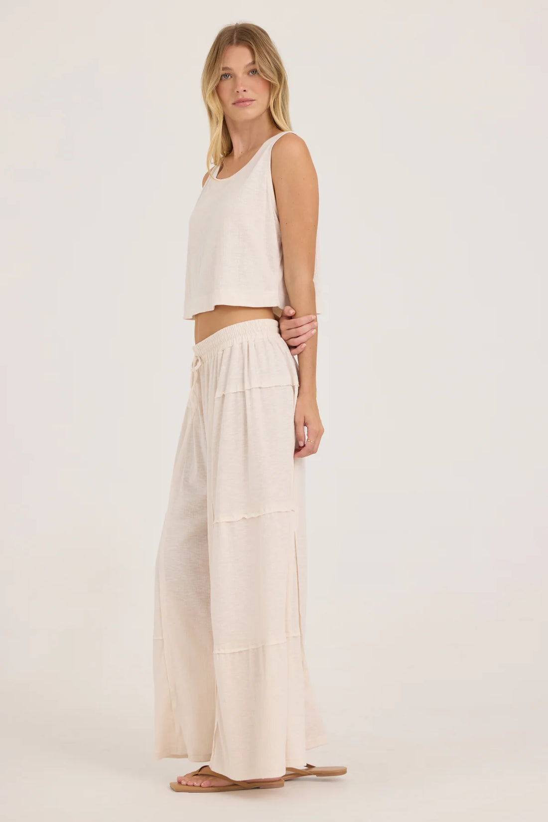 Textured Island Pant