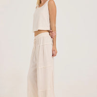 Textured Island Pant