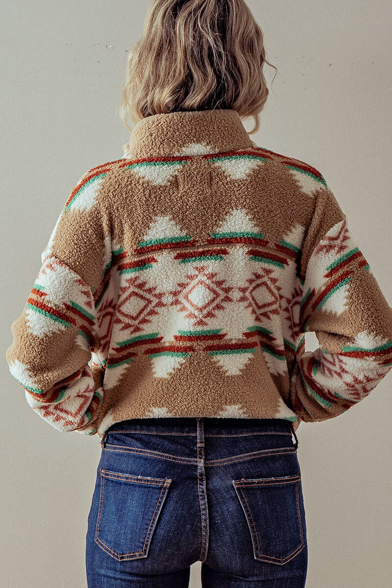 Aztec Sherpa Jacket