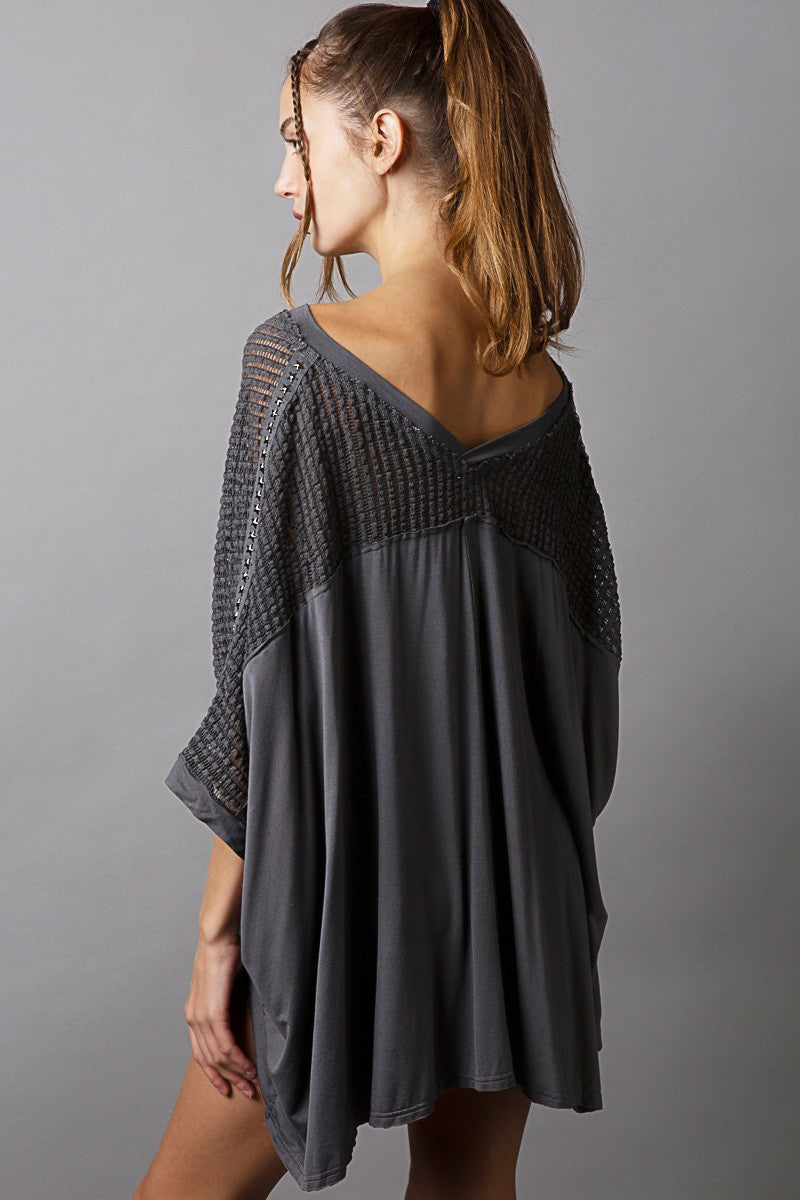 Oversized Luna Top