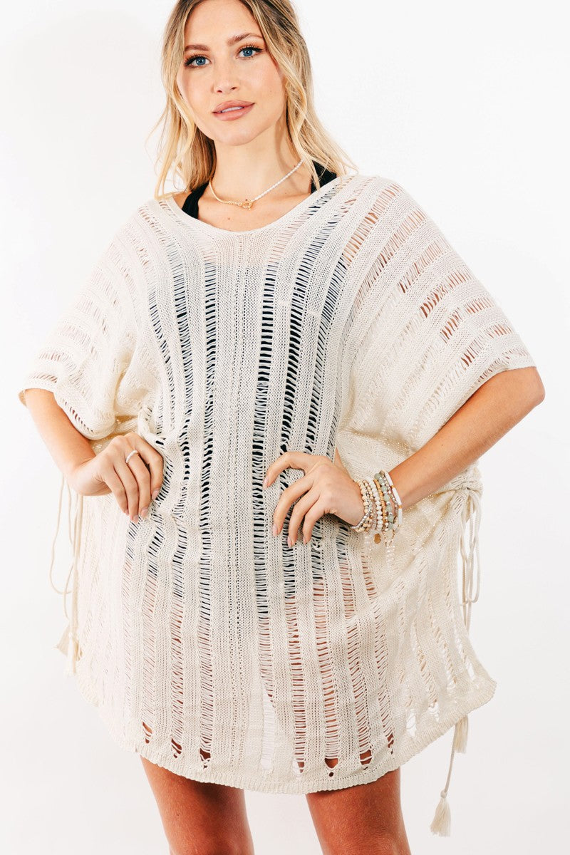 Coastal Crochet Cover Up