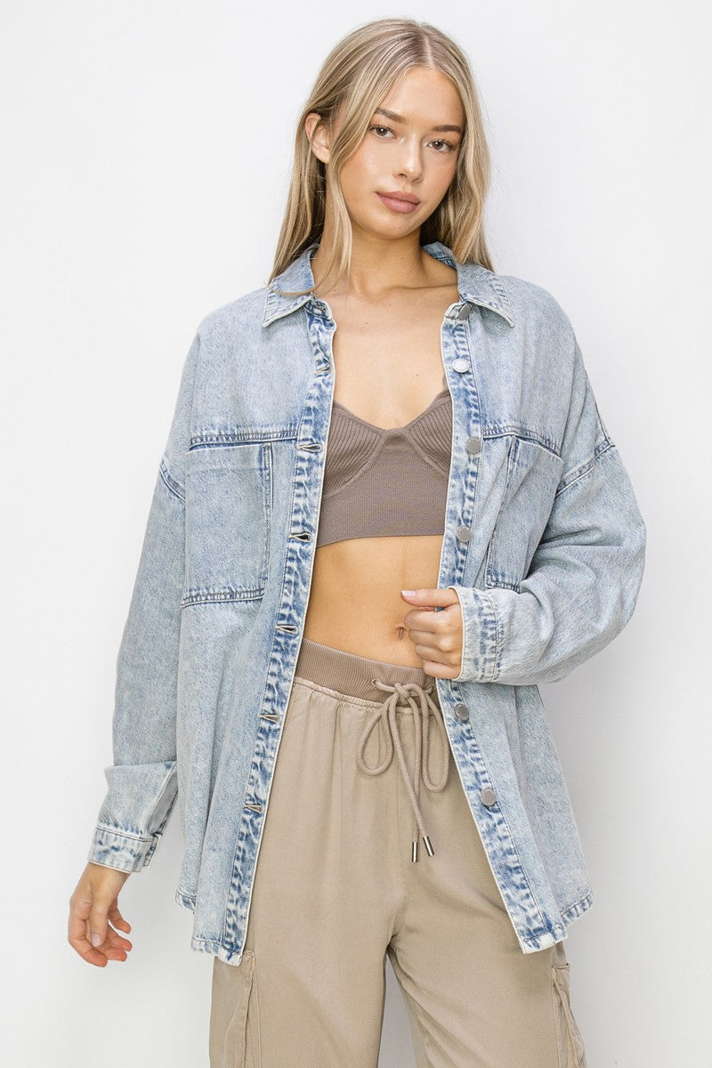 Oversized Shacket