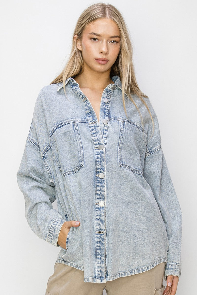 Oversized Shacket