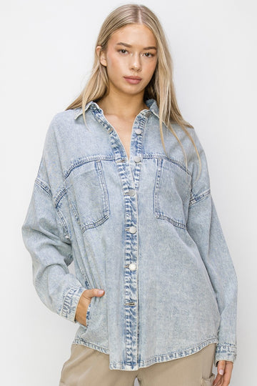Oversized Shacket