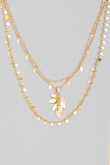 Oval Charm Necklace
