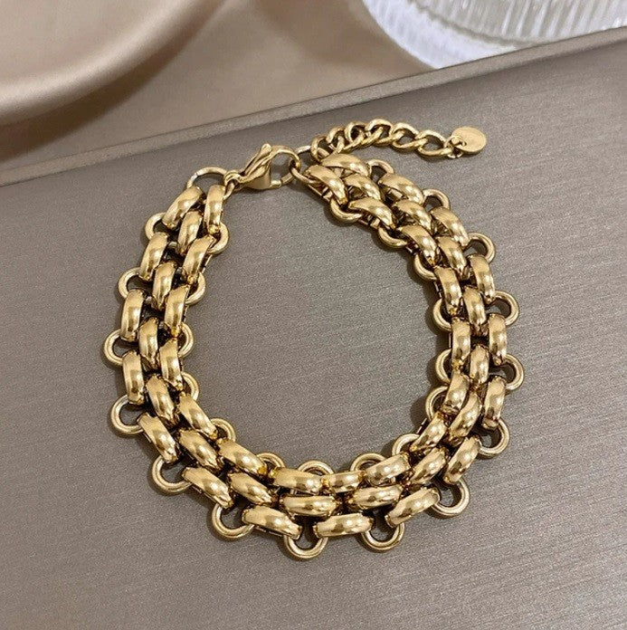 Chunky Gold Bracelet