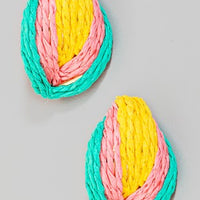 Straw Earrings