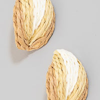 Straw Earrings
