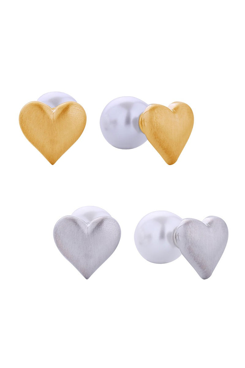 Heart Post Earrings