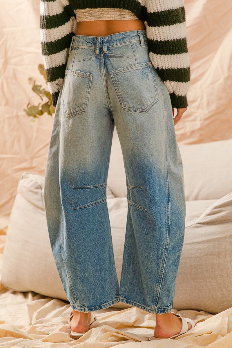 Mid Rise Skater Jean