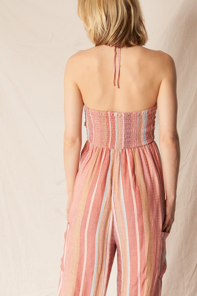 Candy Halter Jumpsuit