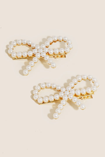 Pearl Bead Bow