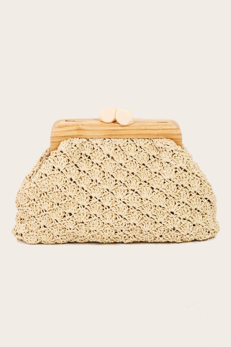Boho Woven Clutch