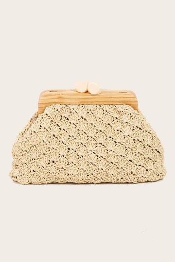 Boho Woven Clutch
