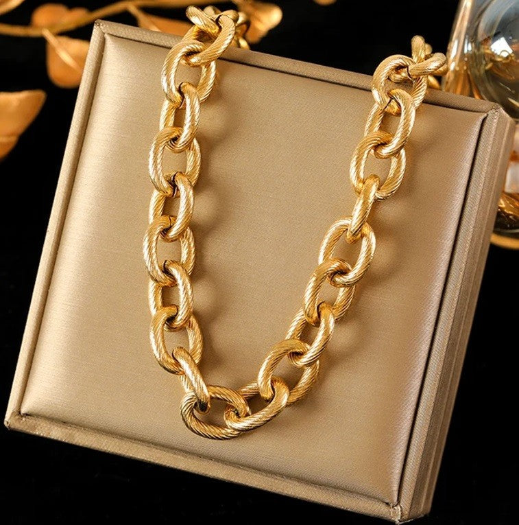 Gold Link Necklace