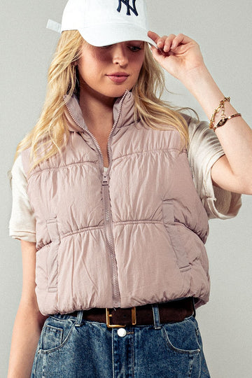 Quilted Puffer Vest