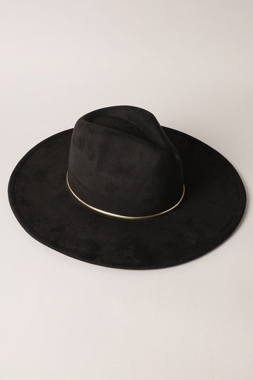 Suede Fedora