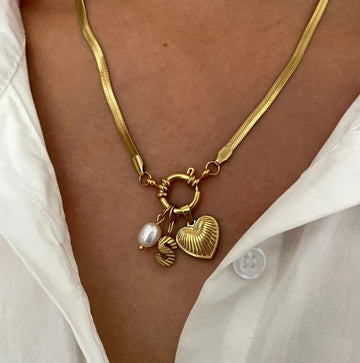 Initial Pearl Necklace