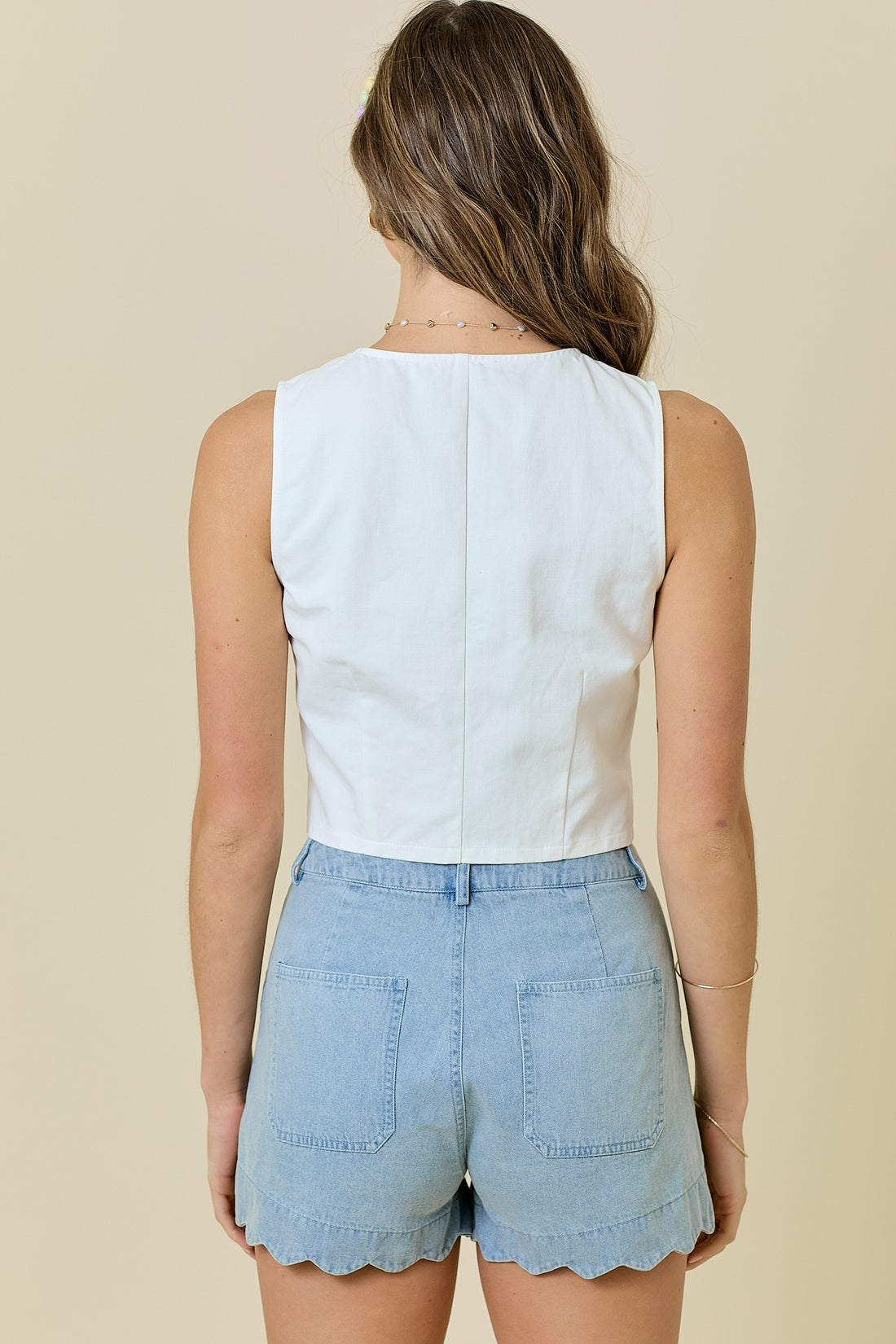 Front Tie Vest