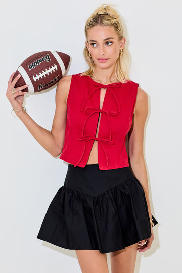Front Tie Vest