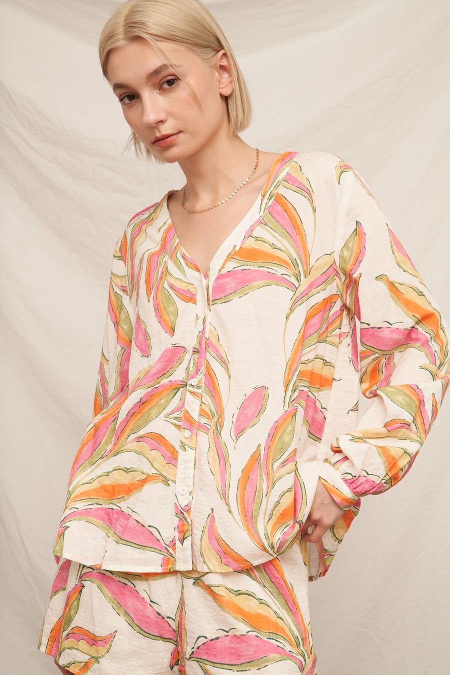 Paradise V-Neck Blouse