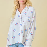 Cherry Americana Long Sleeve