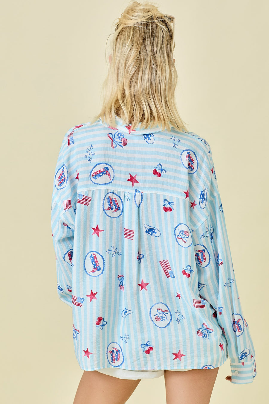 Striped Americana Long Sleeve