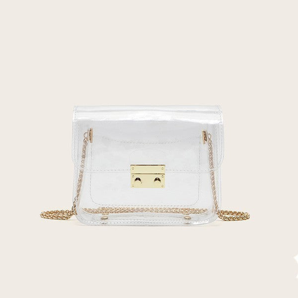 Clear Game Day Crossbody