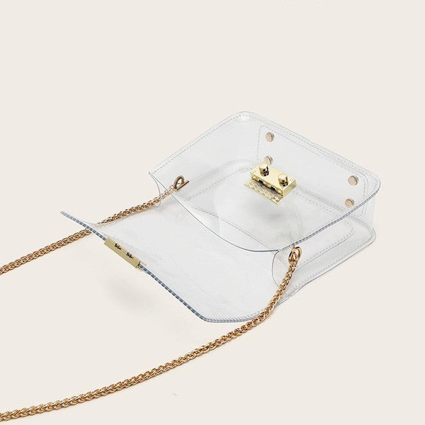 Clear Game Day Crossbody