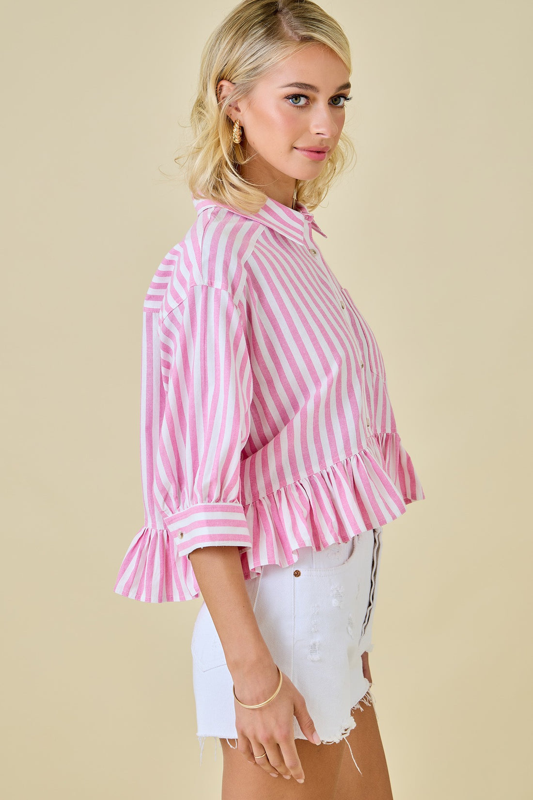 Izzy Ruffle Blouse
