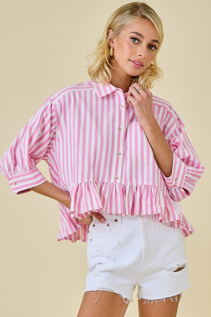Izzy Ruffle Blouse