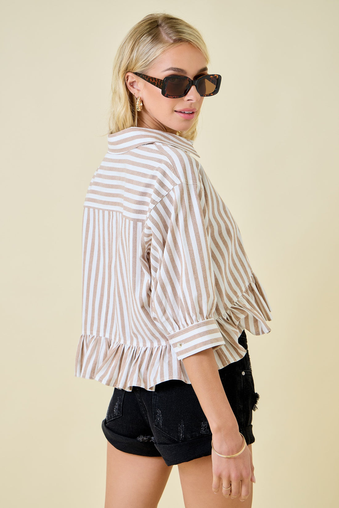 Izzy Ruffle Blouse