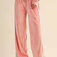 Velour Track Pants