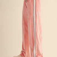Velour Track Pants