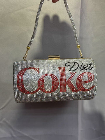 Diet Coke Rhinestone Bag